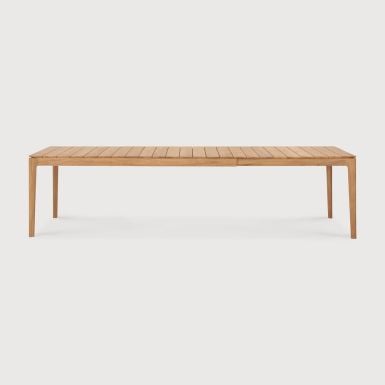 Ethnicraft Outdoor Bok Dining Table | Extending | Teak