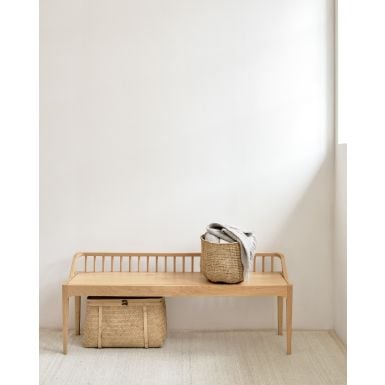 Ethnicraft Spindle Bench | Oak