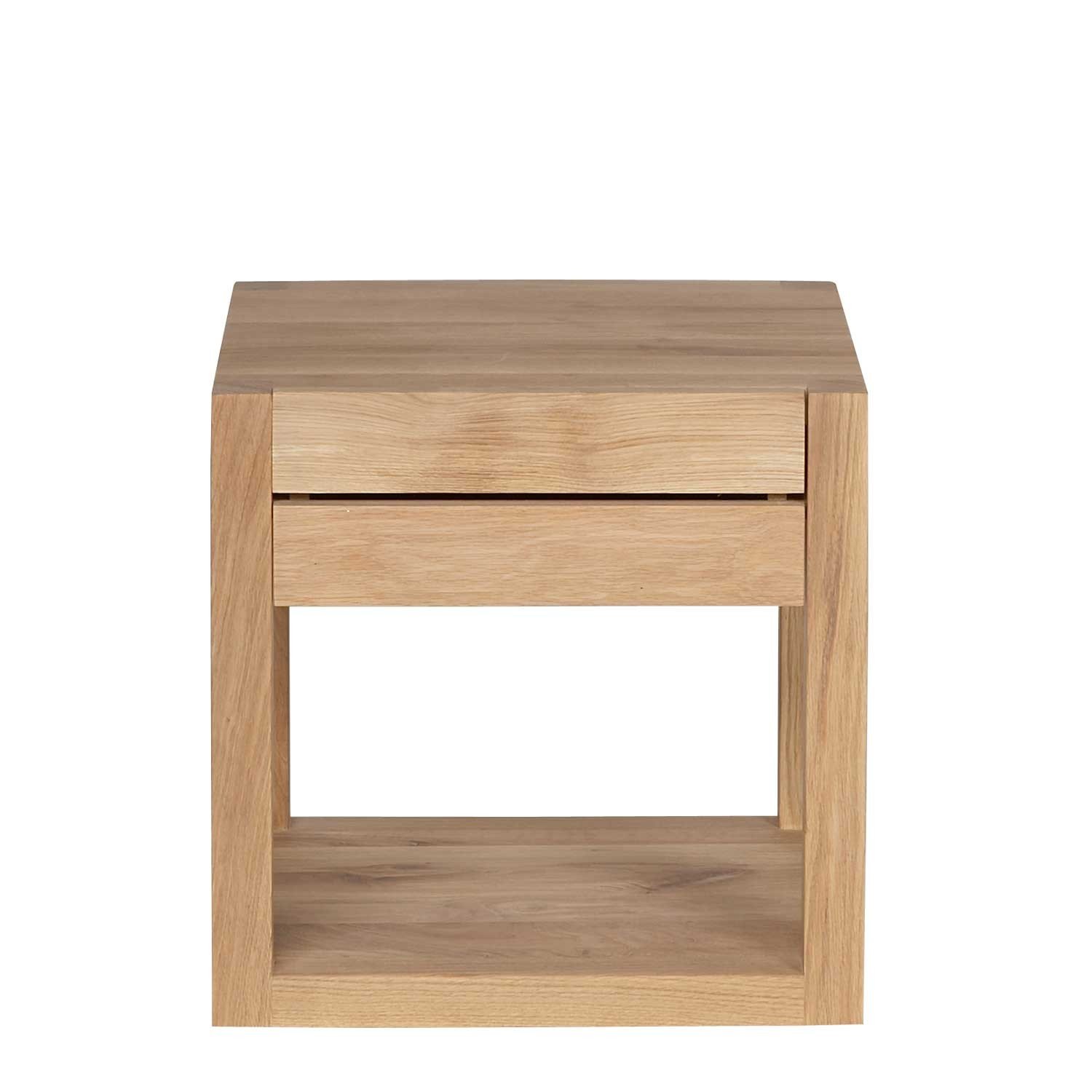 Ethnicraft Azur oak bedside table | solid wood furniture