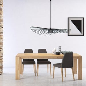 Mason straight leg PB1 oak dining table