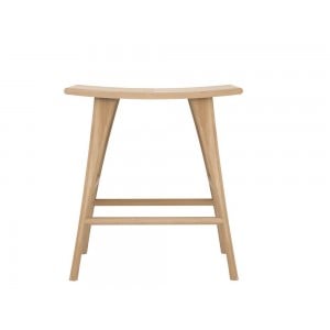 Ethnicraft Oak Osso stool high
