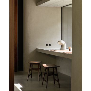 Ethnicraft Osso Stool | Brown Teak