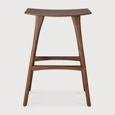 Ethnicraft Osso Bar Stool | Brown Teak