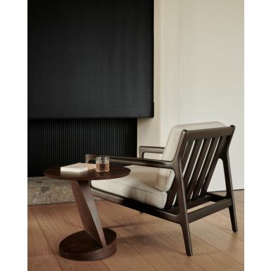Ethnicraft Oblic Side Table | Brown Teak