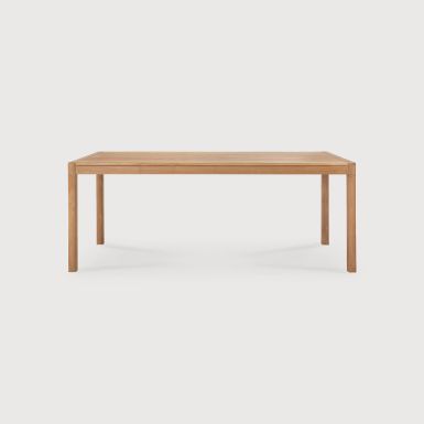Ethnicraft Outdoor Jack Dining Table | Fixed | Teak