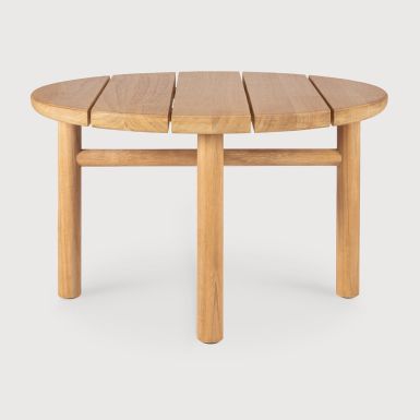 Teak Quatro Outdoor Side Table - 59cm