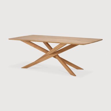 Ethnicraft EOL Mikado Teak Rectangular Outdoor Dining Tables