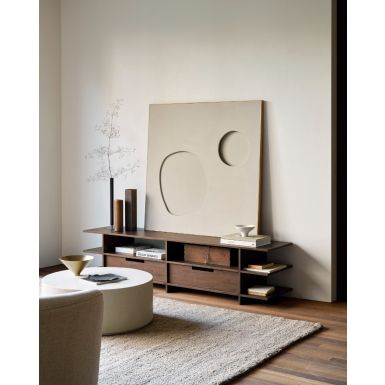 Ethnicraft Kabuki TV Cupboard | Brown Teak