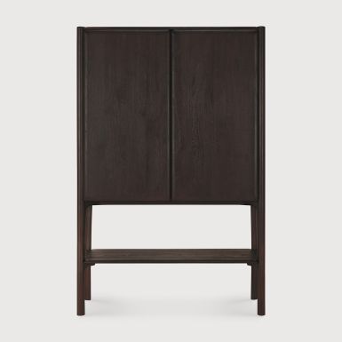 Ethnicraft PI Cupboard | Dark Brown Mahogany