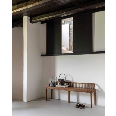 Ethnicraft Spindle Bench | Reclaimed Teak
