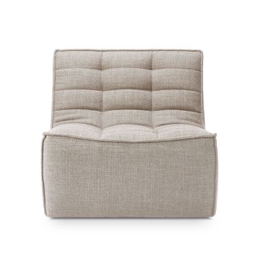 Ethnicraft N701-UK sofa - 1 Seater | Beige