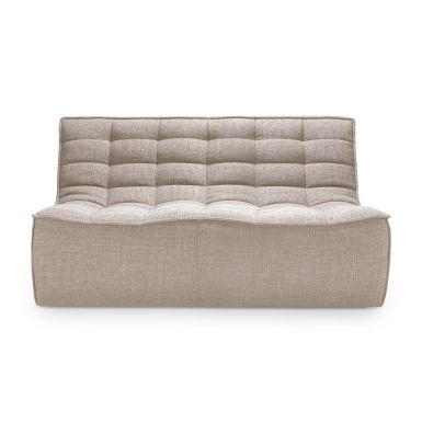 Ethnicraft N701-UK Sofa - 2 Seater | Beige