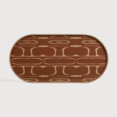 Ethnicraft Second Nature Tray | Auburn | Oblong