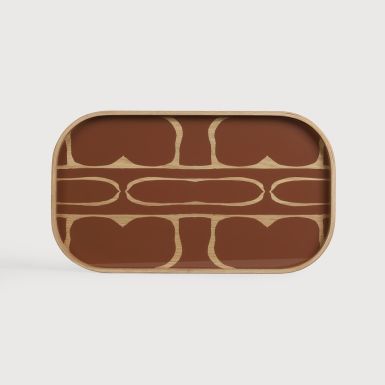 Ethnicraft Second Nature Valet Tray | Auburn | Rectangular | Large