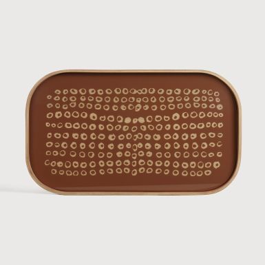 Ethnicraft Second Nature Valet Tray | Auburn | Rectangular | Extra Large