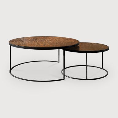 Ethnicraft Nesting Coffee Table | Bronze