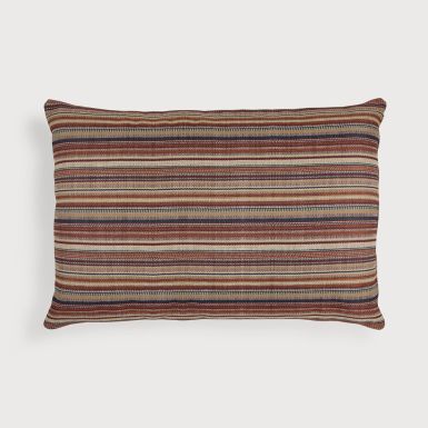 Ethnicraft Outdoor Zahara Stripe Cushion | Lumbar | Terra