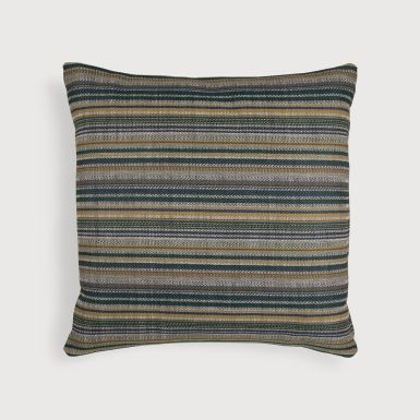 Ethnicraft Outdoor Zahara Stripe Cushion | Square | Blue