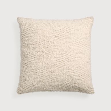 Ethincraft Wave Cushion | Square | Off-White