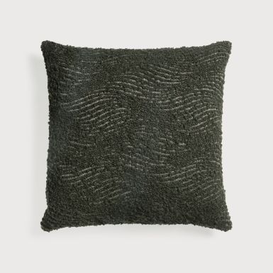Ethincraft Wave Cushion | Square | Forest