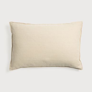 Ethincraft Lin Cushion | Lumbar | Sand
