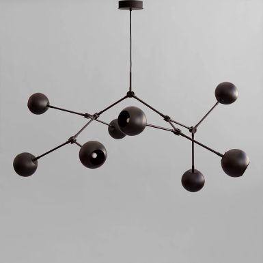 Burnt Chandelier | Black
