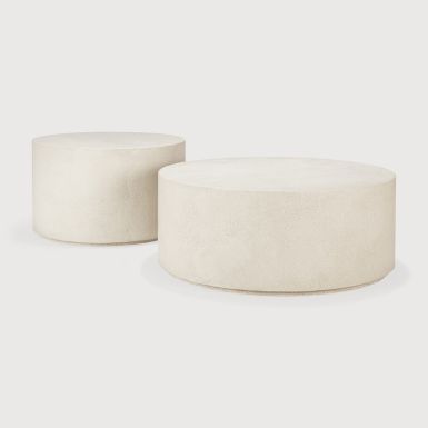 Ethnicraft Elements Coffee Table | Microcement | Round
