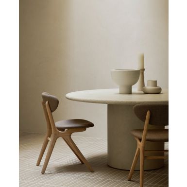 Ethnicraft Elements Dining Table | Fixed | Microcement | Round