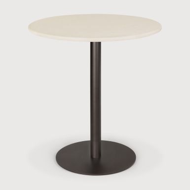 Ethnicraft Blend Dining Table | Fixed | Microcement | Round 