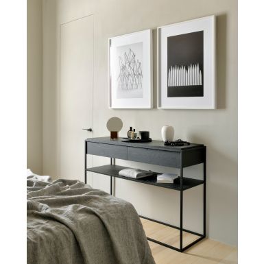 Ethnicraft Monolit Console | Black Oak