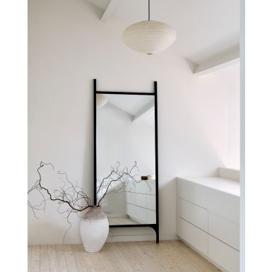 Ethnicraft PI Floor Mirror | Mahogany Dark Brown 