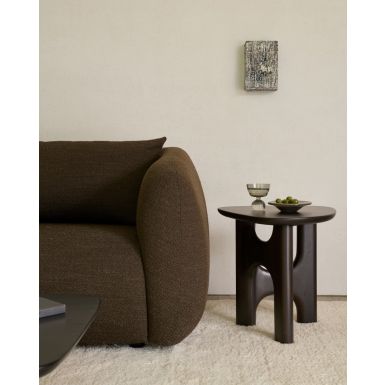 Ethnicraft Flow Side Table | Rose Brown Mahogany