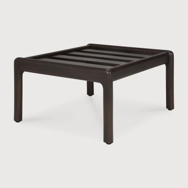 Ethnicraft EOL Jack Footstool Frame | Mahogany Dark Brown