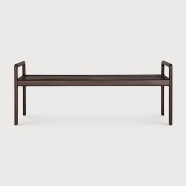 Ethnicraft Jack Bench Frame | Dark Brown Mahogany