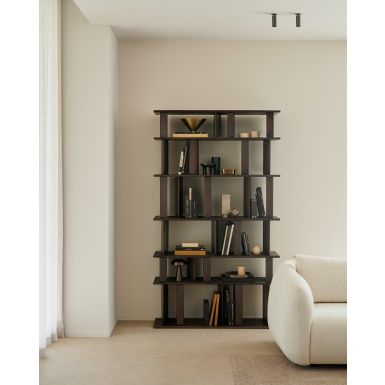Ethnicraft Block Rack | Espresso Mahogany 