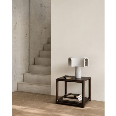 Ethnicraft Eda Side Table | Rose Brown Mahogany 