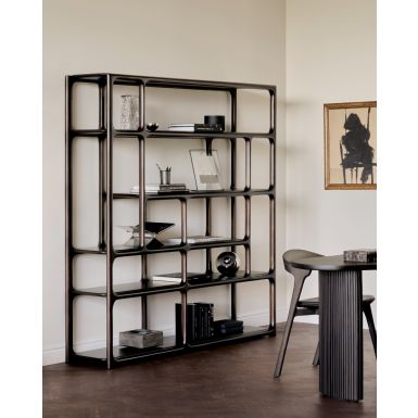 Ethnicraft Eda Rack | Rose Brown Mahogany | High