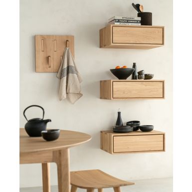 Ethnicraft Nordic II Bedside | Oak | Hanging
