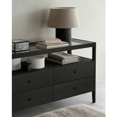 Ethnicraft Spindle Dresser | Black Oak