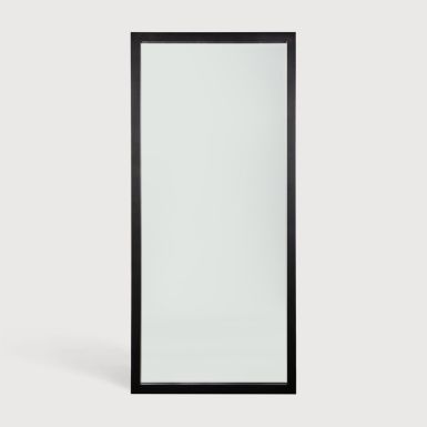 Ethnicraft Light Frame Floor Mirror | Black Oak