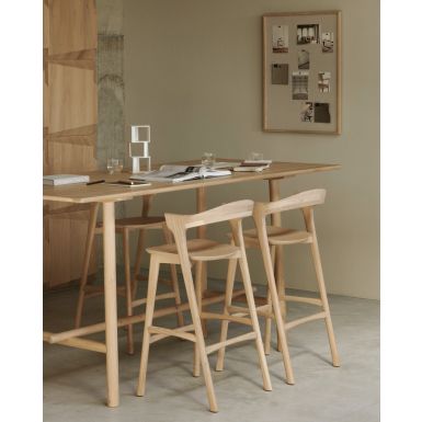Ethnicraft Bok Bar Stool | Oak 