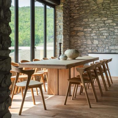 Ethnicraft Double | Oak Extending Dining Table