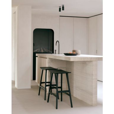 Ethnicraft Osso Counter Stool | Black Oak