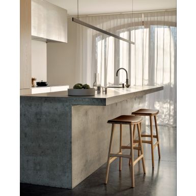 Ethnicraft Osso Counter Stool | Oak | Cognac Leather