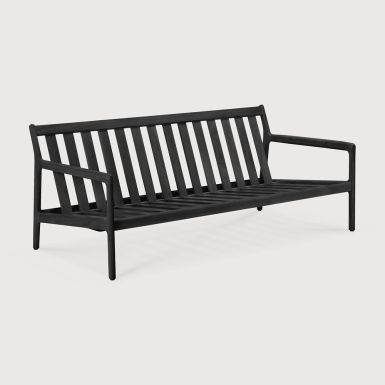 Ethnicraft Outdoor Jack Sofa Frame | Black Teak | 180cm