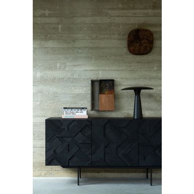 Ethnicraft Graphic Sideboard | Black Teak