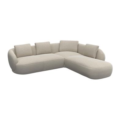 Arc corner sofa 2.5 seat + 90° corner + open end