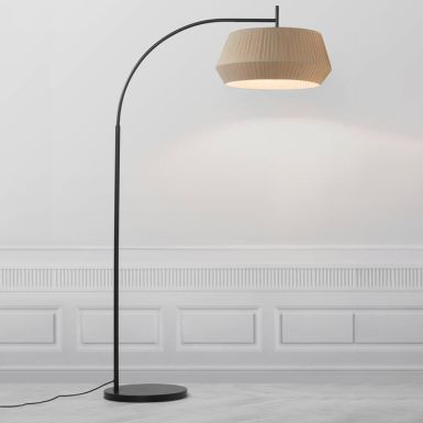 Pleated | Floor Lamp | Beige