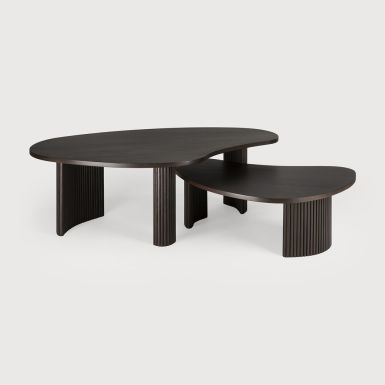 Ethnicraft Boomerang Coffee Table | Mahogany Dark Brown