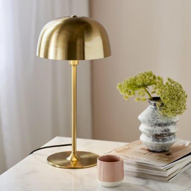 Brass table lamp cera 